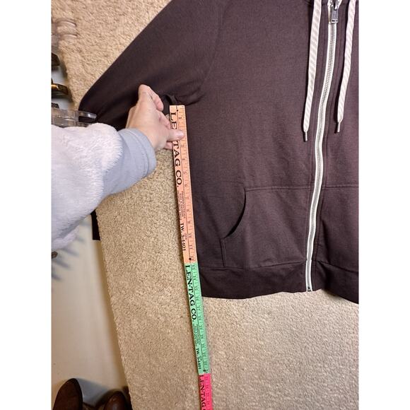 Vuori Halo Performance Hoodie 2.0 Women Sz M Brown Jacket Activewear Hike NWOT - Picture 13 of 16